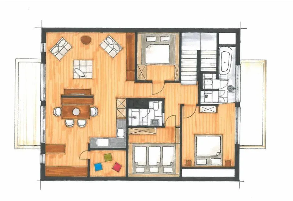 Designchalets Auf 685 Reit im Winkl Daire